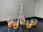 Drinkglazen - Sierfles - dier glazen, Ophalen of Verzenden, Nieuw, Overige typen