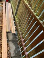 Hoeklatten grenen wit gegrond, Ophalen, Overige materialen, Overige typen, Nieuw