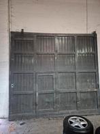 Antieke Garage Schuifdeur, Doe-het-zelf en Verbouw, Deuren en Horren, Gebruikt, Garagedeur, Ophalen of Verzenden, Schuifdeur
