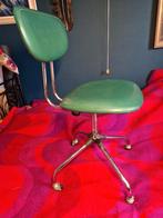 Vintage jaren 60 bureaustoel uit Japan, Huis en Inrichting, Ophalen, Zo goed als nieuw, Groen, Bureaustoel