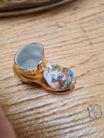 Miniatuur Schoentje met Gouden Details, Ophalen of Verzenden