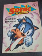 Sonic the Hedgehog - Supersoonische Draai-Aanval, Eén stripboek, Ophalen of Verzenden, Zo goed als nieuw, V.S. Gilbert