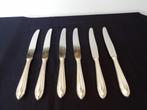 Art Deco Franse Messenset verzilverd, Reppel, Ophalen of Verzenden
