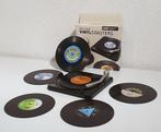 Glazenonderzetters - Vinyl Platen (LP) met Platenspeler(6st), Audio, Tv en Foto, Platenspelers, Nieuw, Overige merken, Ophalen of Verzenden