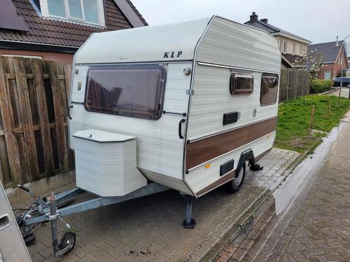 Kip caravan 3.15m, Caravans en Kamperen, Caravans, Particulier, tot en met 2, Kip, Vast bed, Openslaande ramen, Voortentlamp, Ophalen