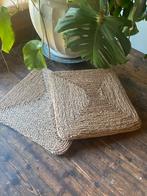 Gevlochten Sierkussens / Zitkussens - Ibiza Bali Stijl 60 cm, Ophalen, Zo goed als nieuw