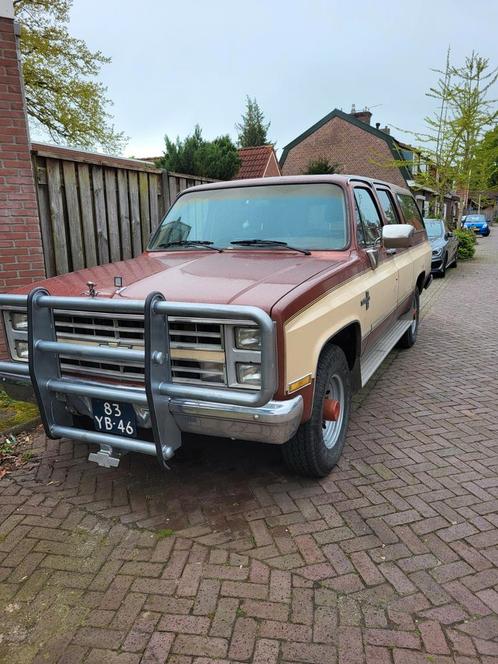 Chevrolet Suburban  Custom AUT 1975 lpg, Auto's, Oldtimers, Particulier, Airconditioning, Centrale vergrendeling, Cruise Control