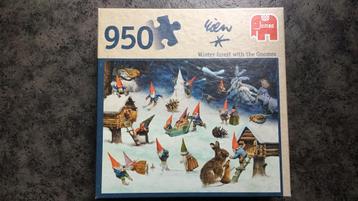 Complete puzzel 950 stukjes,Jumbo,kabouters beschikbaar voor biedingen