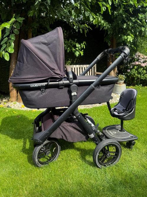 Dubatti One kinderwagen, Kinderen en Baby's, Kinderwagens en Combinaties, Gebruikt, Combiwagen, Overige merken, Verstelbare duwstang