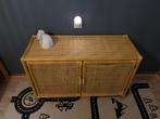 Rotan kastje met deuren, Huis en Inrichting, Kasten | Dressoirs, Ophalen, Gebruikt, 50 tot 100 cm, 25 tot 50 cm