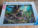 Puzzel wolf ravensburg, Ophalen of Verzenden, Minder dan 500 stukjes, Zo goed als nieuw