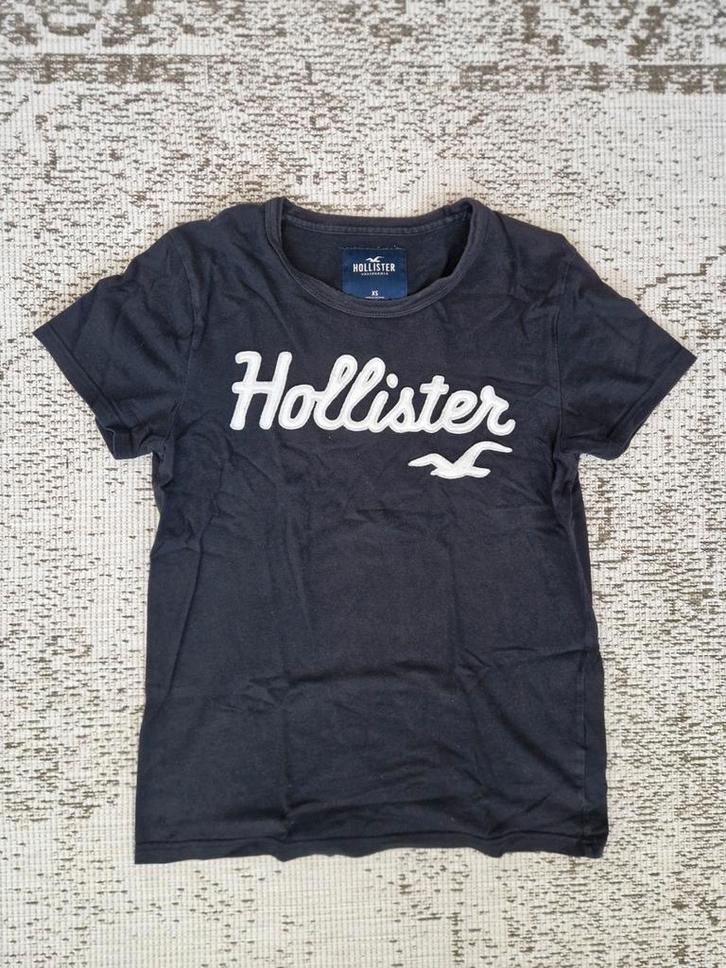 Hollister T-shirt heren maat XS zwart, Kleding | Heren, T-shirts, Zo goed als nieuw, Maat 46 (S) of kleiner, Zwart, Ophalen of Verzenden
