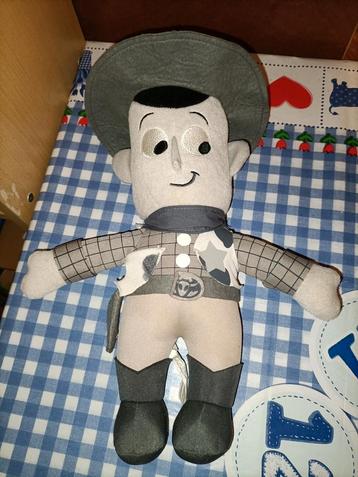 Sega Toy Story Woody knuffel zwart/wit 37 cm beschikbaar voor biedingen