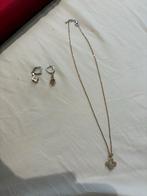Von Cleef Sieradenset Verguld 18k, Sieraden, Tassen en Uiterlijk, Kettingen, Ophalen of Verzenden, Zo goed als nieuw, Goud, Met hanger