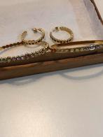 Vintage sieraden, Sieraden, Tassen en Uiterlijk, Kettingen, Verzenden, Zo goed als nieuw, Goud, Overige materialen