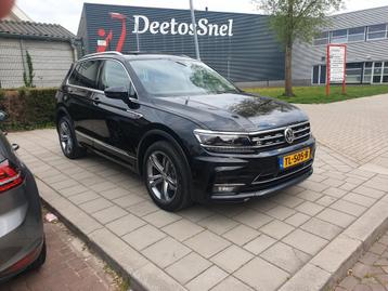 Volkswagen Tiguan 1.4 TSI 150pk 4Motion 2018 Zwart r-line