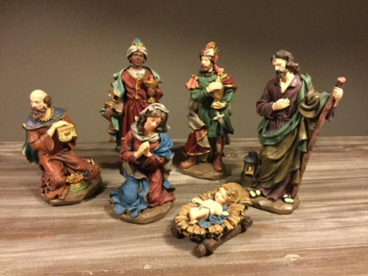 Traditionele kerstgroep uit Denemarken (6 delig), Diversen, Kerst, Zo goed als nieuw, Ophalen of Verzenden