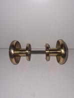Goud messing vaste deurknoppen kastknoppen knoppen kast deur, Antiek en Kunst, Ophalen of Verzenden