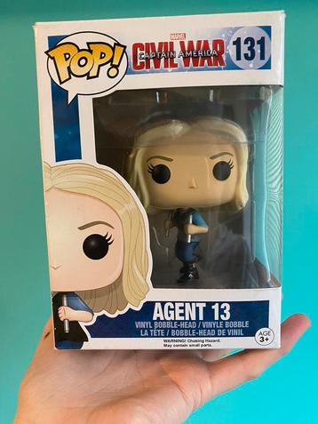 Funko Pop Agent 13 Marvel Nieuw