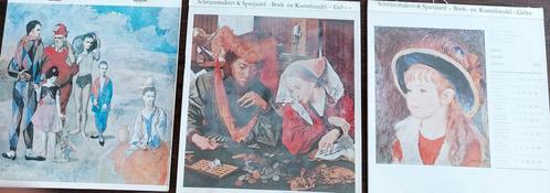 Oude Kunstkalenders/kaarten,1965, 66,70. Afgeprijst, Antiek en Kunst, Kunst | Overige Kunst, Ophalen of Verzenden