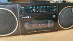 Vintage Philips radio cassetterecorder, Verzamelen, Retro, Ophalen of Verzenden, Audio en Video