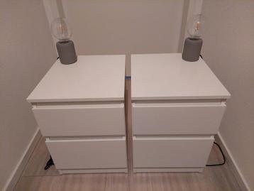 Kullen nachtkastjes (met tafellampen cadeautje!) beschikbaar voor biedingen