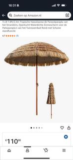 Parasol hawaiianse stijl, Tuin en Terras, Ophalen of Verzenden, Zo goed als nieuw, Waterdicht