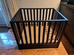 Zwarte box met lade - Babydump, Kinderen en Baby's, Babywiegjes en Ledikanten, Ophalen, Zo goed als nieuw, Overige typen