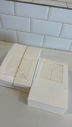 Bento doosjes met venster 16x16x8cm, Ophalen of Verzenden, Zo goed als nieuw, Taarten of Cupcakes, Bakvorm