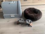 Kattenbak met kap, Eet- en Drinkbak, Bed, Dieren en Toebehoren, Ophalen, Zo goed als nieuw