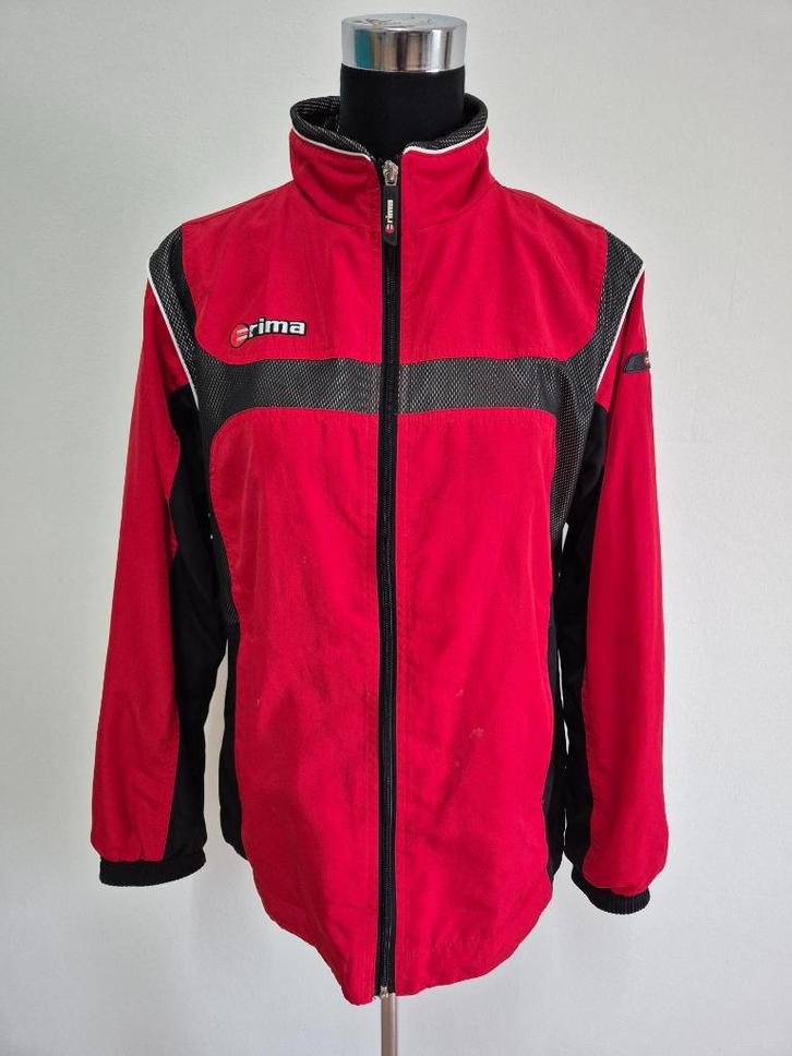 Jas69 - Rood Erima jasje maat 40 (1), Kleding | Dames, Jasjes, Kostuums en Pakken, Zo goed als nieuw, Maat 38/40 (M), Rood, Ophalen of Verzenden