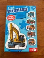 Noris kinderpuzzels - tractor & auto's - nieuw, Ophalen of Verzenden, Minder dan 10 stukjes, Nieuw, 2 tot 4 jaar