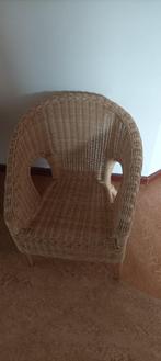 Rieten stoeltje kinderen, Kinderen en Baby's, Kinderkamer | Tafels en Stoelen, Ophalen, Gebruikt, Stoel(en)