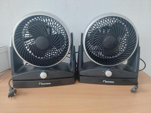 2x Tafelventilatoren van Bestron (33 x 28 cm), Witgoed en Apparatuur, Ventilatoren, Gebruikt, Tafelventilator, Ophalen of Verzenden
