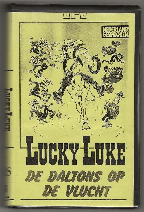 Lucky Luke - De Daltons op de vlucht, Cd's en Dvd's, VHS | Kinderen en Jeugd, Tekenfilms en Animatie, Tekenfilm, Alle leeftijden