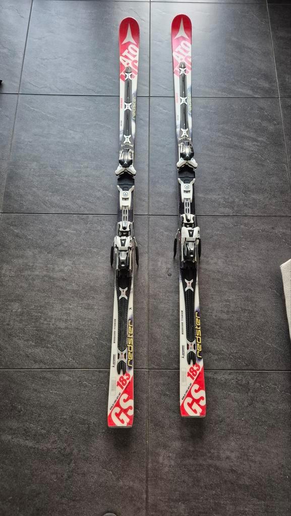 Atomic Redster GS Ski's - 183cm, Sport en Fitness, Skiën en Langlaufen, Gebruikt, Ski's, Atomic, 160 tot 180 cm, Ophalen of Verzenden
