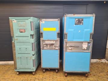Diverse isolatiecontainer/ thermobox/ rolcontainer beschikbaar voor biedingen
