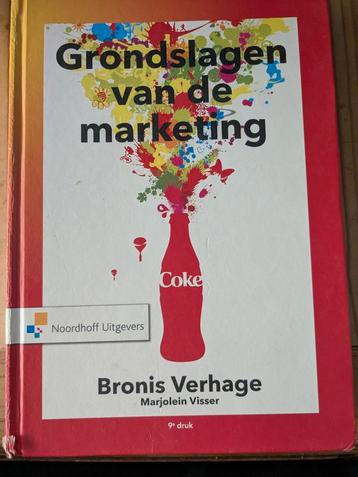 Bronis Verhage - Grondslagen van de marketing beschikbaar voor biedingen