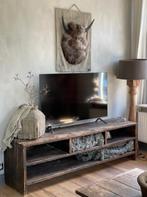 Stoere landelijke tvkast * vakkenkast * televisiekast * oud, 100 tot 150 cm, Nieuw, Ophalen of Verzenden, Landelijk