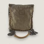 Dior suede hippie tas, Sieraden, Tassen en Uiterlijk, Tassen | Schoudertassen, Ophalen of Verzenden, Gebruikt, Beige, Overige merken