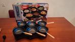 Gourmetstel met wokpannetjes, Witgoed en Apparatuur, Ophalen, Zo goed als nieuw, 4 t/m 7 personen