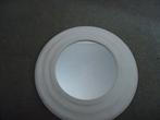 ronde spiegel, Huis en Inrichting, Woonaccessoires | Spiegels, Ophalen, Minder dan 50 cm, Rond, Zo goed als nieuw