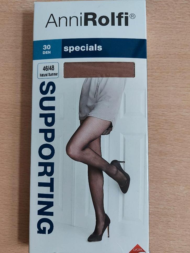 Anni Rolfi Panty :Supporting 30 den. Maat 46-48, Kleding | Dames, Leggings, Maillots en Panty's, Nieuw, Panty, Overige maten, Bruin