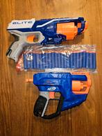 2x Nerf gun & pijltjes, Ophalen, Gebruikt