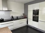 Witte keuken + apparatuur, Huis en Inrichting, Keuken | Complete keukens, Ophalen, Gebruikt, Wit, Hoekkeuken