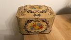 Vintage Container Made in England blik met bloemenmotief, Verzamelen, Blikken, Ophalen of Verzenden, Gebruikt, Overige