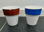 Bekers,Retro,hoog 9 cm,Aardewerk,Merk,Granit,1960, Huis en Inrichting, Gebruikt, Overige typen, Ophalen of Verzenden, Overige stijlen