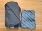 Polyester grijze stof, Hobby en Vrije tijd, Stoffen en Lappen, Ophalen, Zo goed als nieuw, Polyester, 120 cm of meer