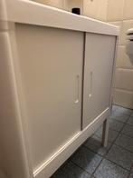 Witte LILLTJÄRN wastafelonderkast van IKEA, Ophalen, 50 tot 100 cm, Zo goed als nieuw, Minder dan 100 cm