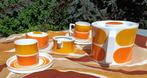 ARZBERG vintage koffie theeservies GERALD GULOTTA Chromatics, Huis en Inrichting, Keuken | Servies, Ophalen of Verzenden, Zo goed als nieuw